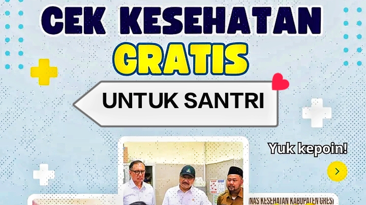 Program Cek Kesehatan Gratis untuk Santri: Antara Harapan dan Tantangan Implementasi