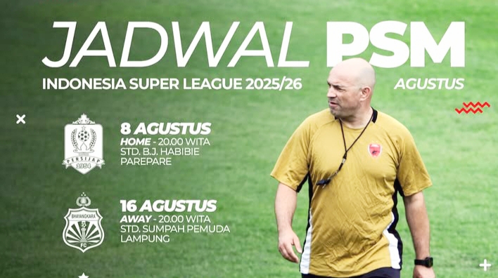 PSM Makassar Siap Tempur! Persiapan Matang Menyambut Super League 2025/2026