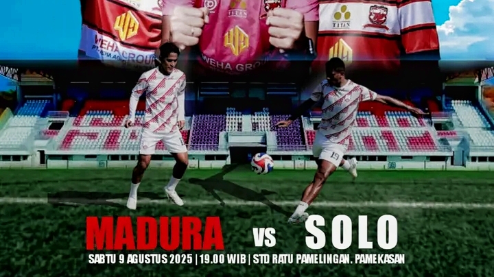 Laga Pembuka Super League 2025/2026: Madura United vs Persis Solo - Pertarungan Prestisius di Pulau Garam