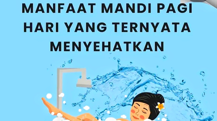 7 Manfaat Tak Terduga Mandi Pagi dengan Air Dingin untuk Kesehatan
