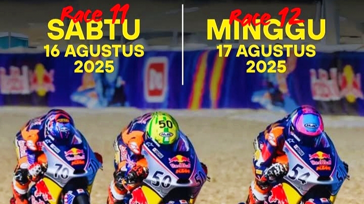 Veda Ega Pratama Kuasai Pole Position Red Bull Rookies Cup Austria 2025 dengan Dominasi Penuh