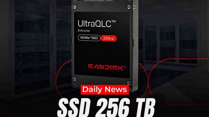 SanDisk Luncurkan SSD NVMe 256TB: Solusi Penyimpanan Revolusioner untuk Era AI