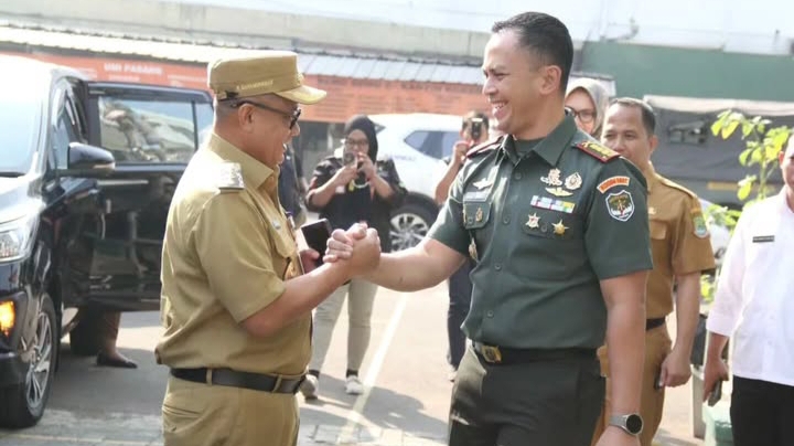 Sinergi TNI dan Masyarakat: Dandim 0618 Bandung Buka Komunikasi dengan Ormas dan Komunitas