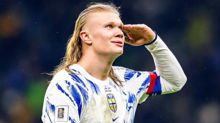 Norwegia Hancurkan Italia 4-1, Haaland Cetak Rekor dan Bawa Viking Army ke Piala Dunia Setelah 26 Tahun